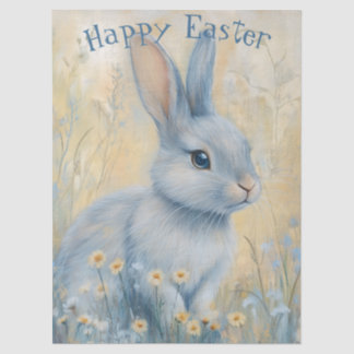 Papel De Seda Easter Spring Bunny