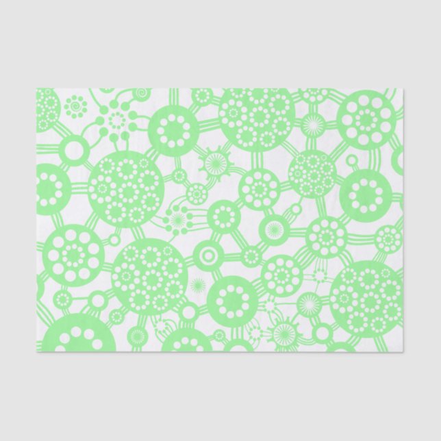 Papel De Seda Ecossistema - Mint Green (Frente )