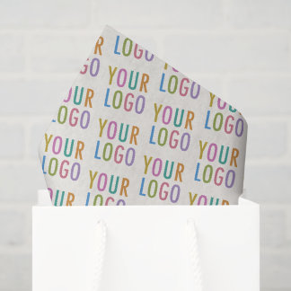 Papel de Seda Ecru com Logotipo Empresarial Person