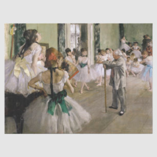 Papel De Seda Edgar Degas - A Classe da Dança
