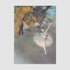 Papel De Seda Edgar Degas - A Estrela / Dançarina no Palco