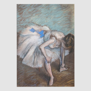 Papel De Seda Edgar Degas - Bailarina Sentada