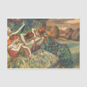 Papel De Seda Edgar Degas Balé Ballerina Art Impressão