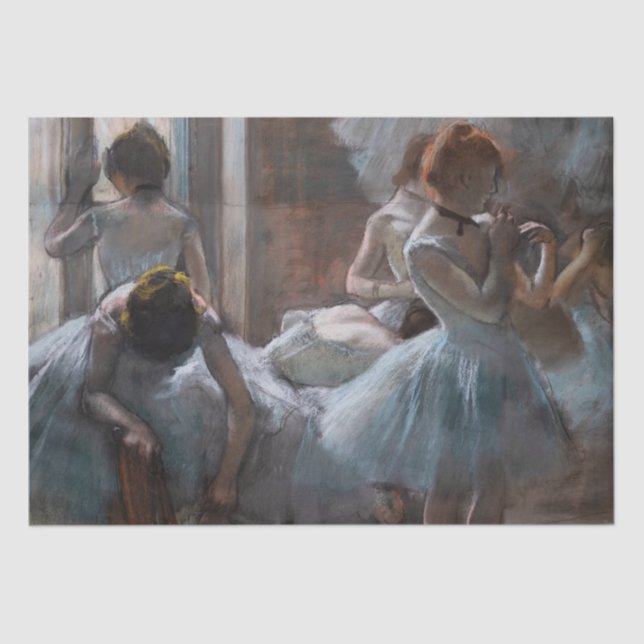 Papel De Seda Edgar Degas - Dançarinos (Frente )