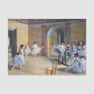 Papel De Seda Edgar Degas - Foyer de Dança, Ópera rue Le Peletie