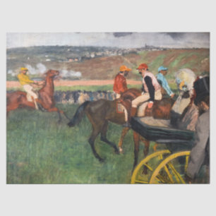Papel De Seda Edgar Degas - Nas Corridas