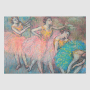 Papel De Seda Edgar Degas - Quatro Dançarinos