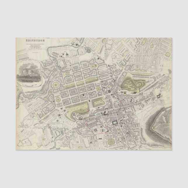 Papel De Seda Edimburgo (Frente )