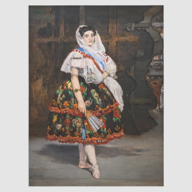 Papel De Seda Edouard Manet - Lola de Valence (Criador carregado)