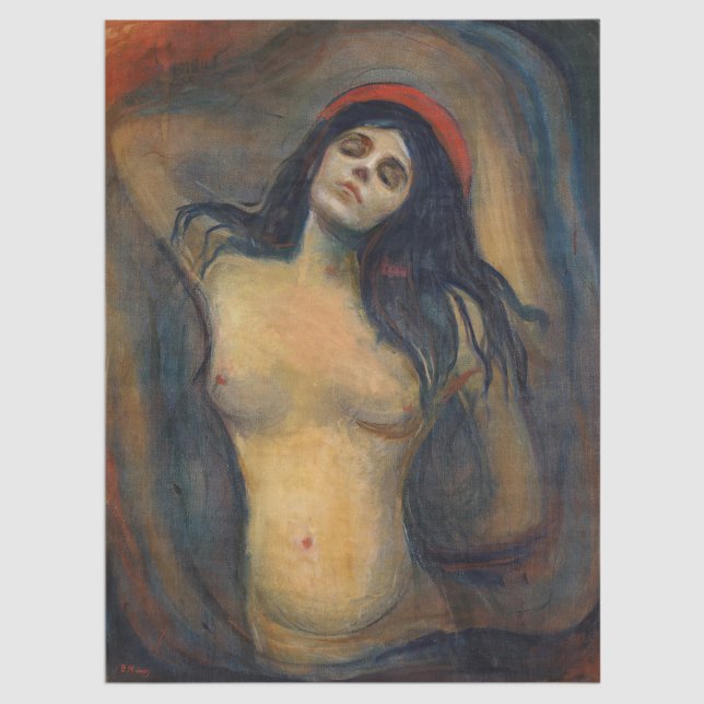Papel De Seda Edvard Munch - Madona (Criador carregado)