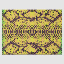 Papel De Seda Efeito de Escala de cobra com Dissociação de Linha