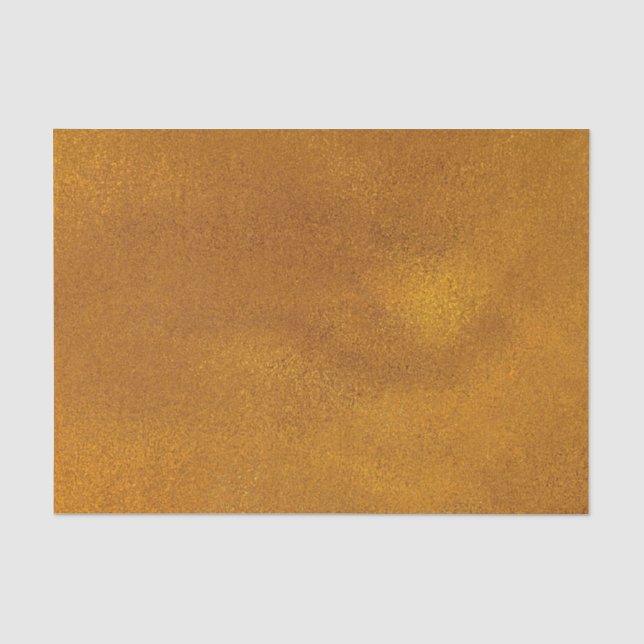 Papel De Seda Efeito Dourado (Frente )
