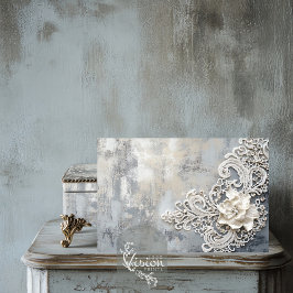 Papel De Seda Efeito fora do espaço branco, fundo da prata