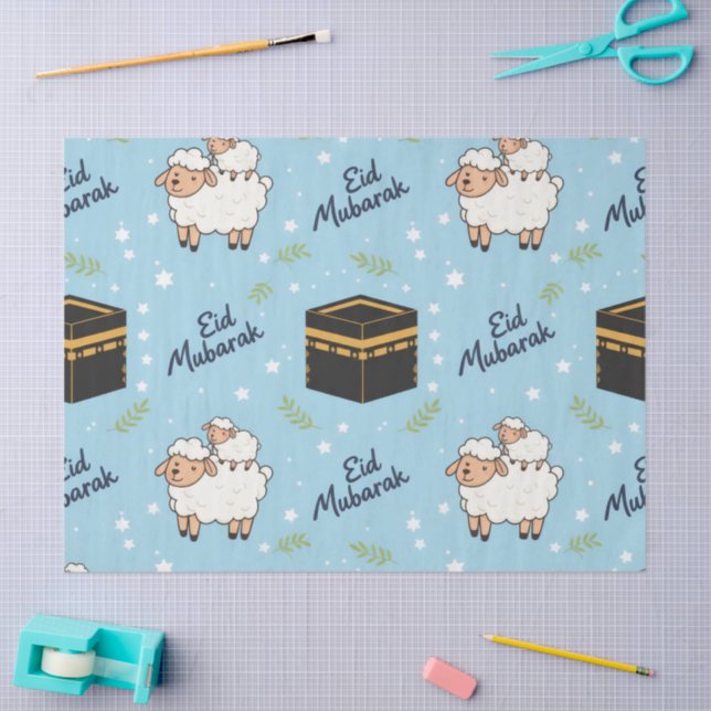 Papel De Seda Eid-al-adha (Arte )