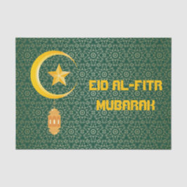 Papel De Seda Eid al Fitr Mubarak Ramadan Kareem Moon Star