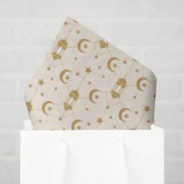 Papel De Seda Eid or Ramadan Lanterns & Crescent Seamless