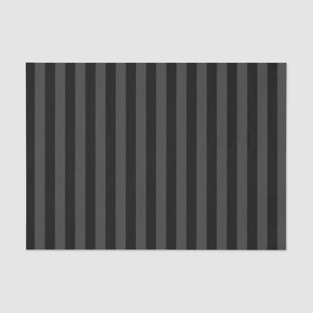 Papel De Seda Elagnat Black & Enfumaçado Vertical Strips (Frente )