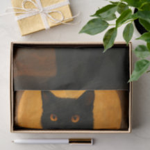 Elegância Assustadora Gato Preto do Dia das Bruxas