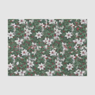 Papel De Seda Elegância Botânica: Jardins Invernos Encantados