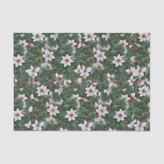 Papel De Seda Elegância Botânica: Jardins Invernos Encantados