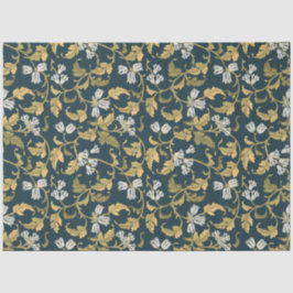 Papel De Seda Elegância Botânica Vintage