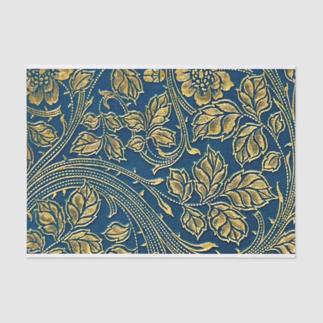 Papel De Seda Elegância do Flor do ouro (Frente )