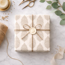 Elegância Tranquila: Papo Padrão Sepia Henna