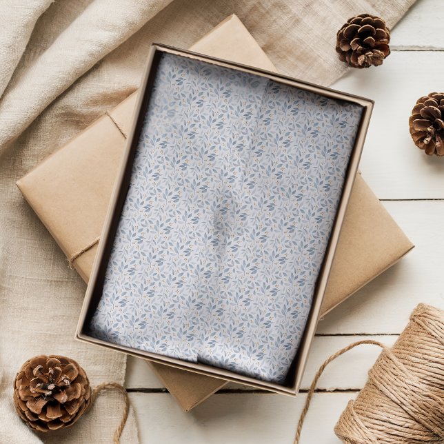 Papel De Seda Elegante Aquarela Verde Azul (Criador carregado)