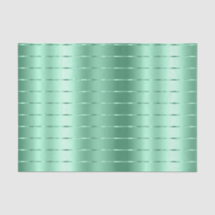 Papel De Seda Elegante Arco de Fita Verde Menta para Chá de Noiv