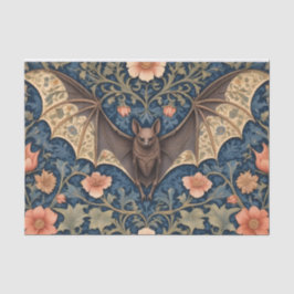 Papel De Seda Elegante Bat Voador William Morris Inspirou Floral