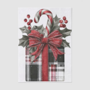 Papel De Seda Elegante e Festivo Natal