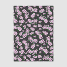 Elegante flor de cerejeira rosa em aquarela floral