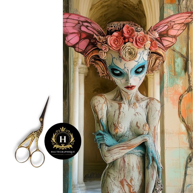 Papel De Seda Elegante Gótico Paris Gargoyle Decoupage  (Criador carregado)