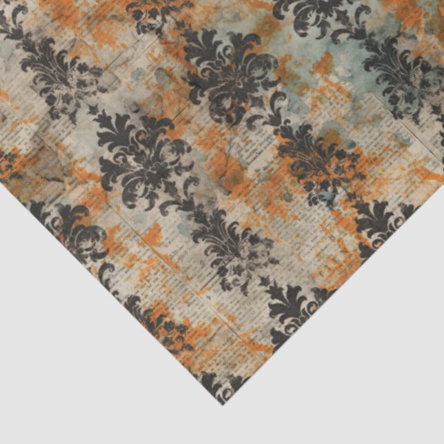 Papel De Seda Elegante Halloween Toile (Detalhes )