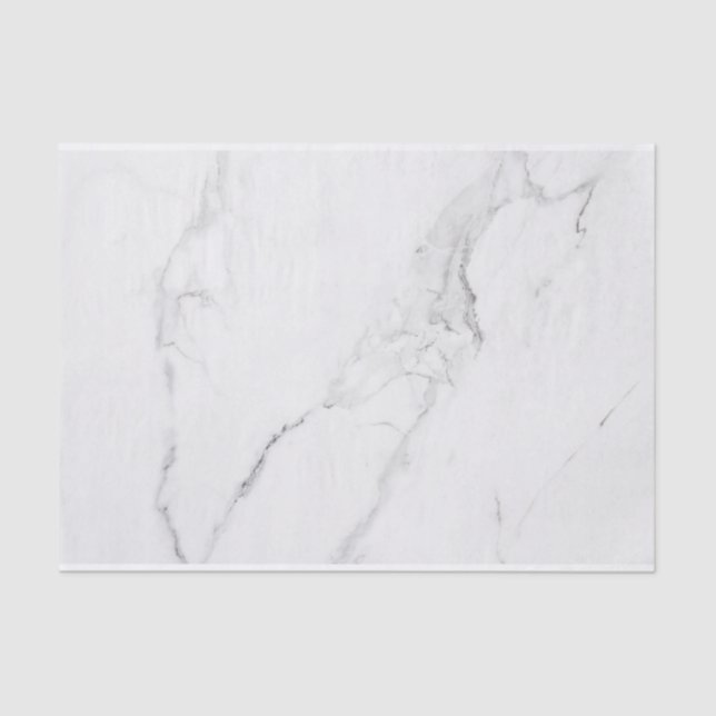 Papel De Seda Elegante Marble e Wreath Wreath (Frente )