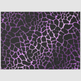 Papel De Seda Elegante Roxo Tigre