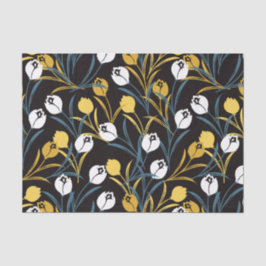 Papel De Seda Elegante Tulip Floral