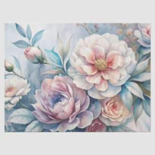 Papel De Seda Elegante Vintage Inspirou Dreamal Ephemera Floral