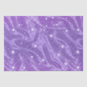 Papel De Seda Elegantes Escamas de Sereia Roxas com Brilho Metál