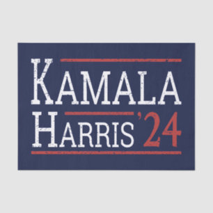 Papel De Seda Eleição De Kamala Harris 2024 I