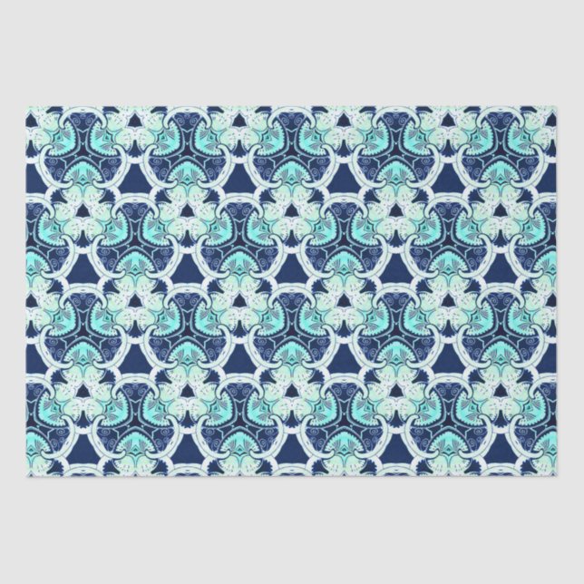 Papel De Seda Elemento abstrato (Frente )