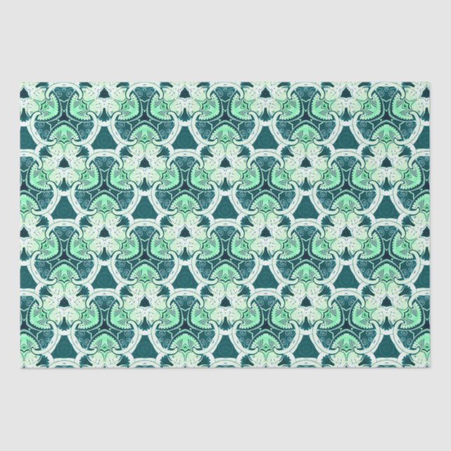 Papel De Seda Elemento abstrato (Frente )