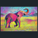 Papel De Seda Elephant Mother Watercolor<br><div class="desc">Elephant Mother Watercolor</div>