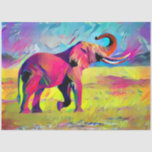 Papel De Seda Elephant Mother Watercolor<br><div class="desc">Elephant Mother Watercolor</div>