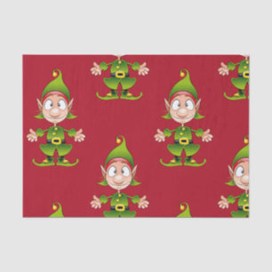 Papel De Seda Elf de Natal