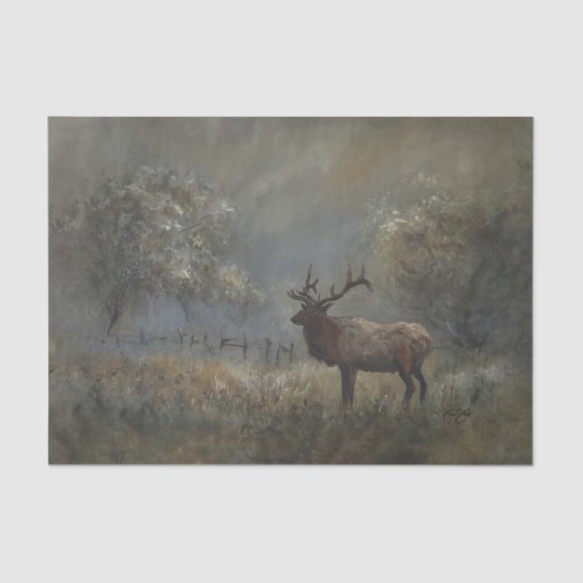 Papel De Seda Elk Meadow (Frente )