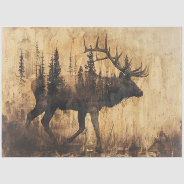 Papel De Seda Elk Natural (Frente )