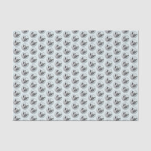 Papel De Seda Elkhound norueguês na pintura da vila - Arte cani