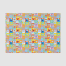 Elmo, Abby e o Padrão de Aniversário do Monstro da