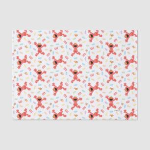 Papel De Seda Elmo Crayon Pattern